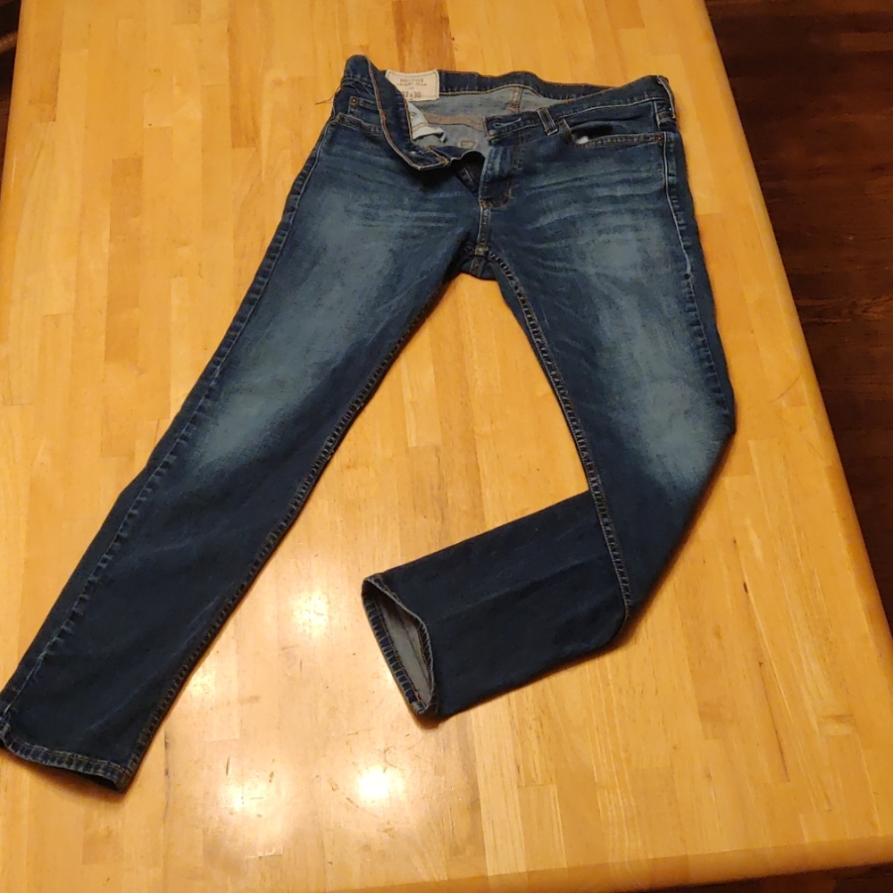 32X30 MENS HOLLISTER SKINNY JEAN - Picture 1 of 4